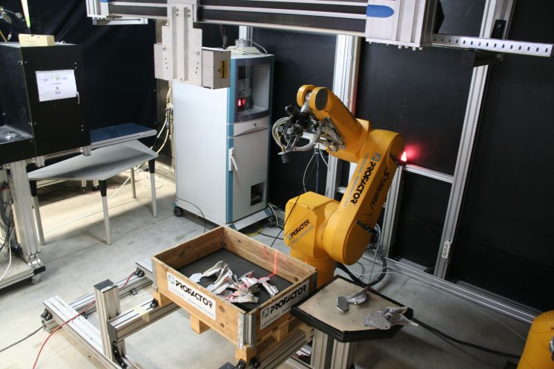 MRK + Cobots: Der Griff in die Kiste gelingt MRK + Cobots: Der Griff in die Kiste gelingt